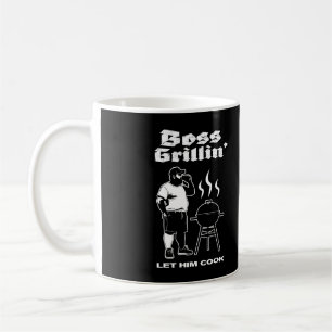 Boss Grillin’ (helemaal wit) Koffiemok