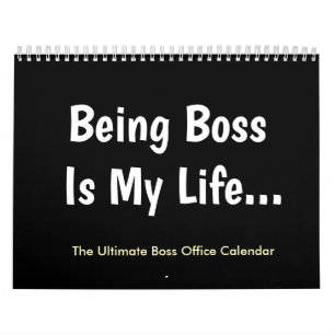 Boss Kantoor Agenda   Funny Special Boss Gift Kalender