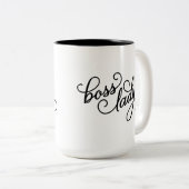 Boss Lady 15oz Mug Deux Tons (Devant droit)