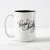Boss Lady 15oz Mug Deux Tons (Gauche)