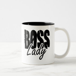 Boss Lady $17,95 Mok met twee tonnen koffie
