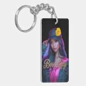 Boss Lady Acrylic Keychain (Voorkant Links)