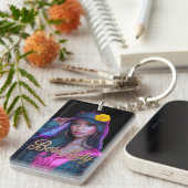 Boss Lady Acrylic Keychain (Voorkant Rechts)