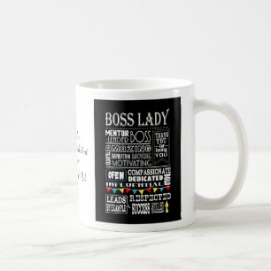 Boss Lady appreciatie bedankt je cadeautje voor ke Koffiemok