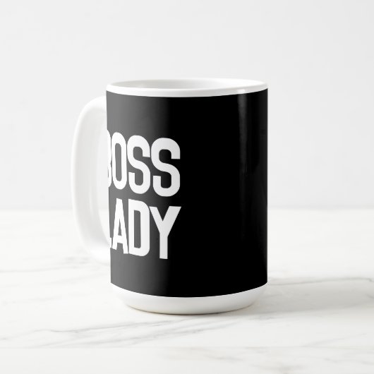 BOSS LADY CAFÉ MUG (Devant gauche)