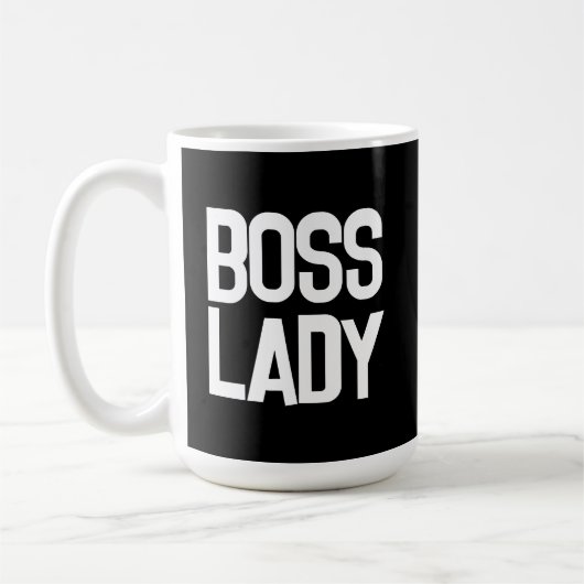 BOSS LADY CAFÉ MUG (Gauche)