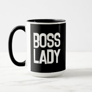BOSS LADY CAFÉ MUG