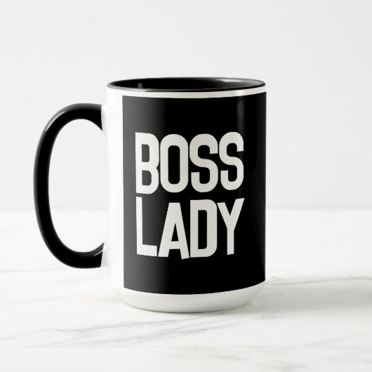 BOSS LADY CAFÉ MUG (Gauche)