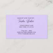 Boss Lady Cartes de visite (Dos)