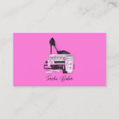 Boss Lady Cartes de visite (Devant)