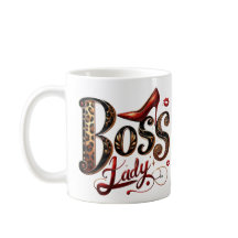 Boss Lady Christmas Mug – Holiday Heels Edition