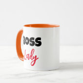 Boss Lady Coffee-Mok Mok (Voorkant links)