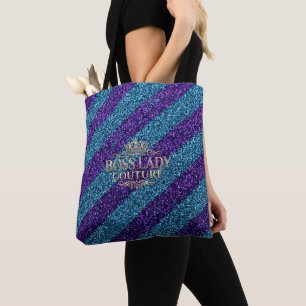 Boss Lady Couture All-Over-Print Schoudertas Draagtas