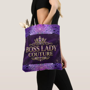 Boss Lady Couture All-Over-Print Schoudertas Draagtas