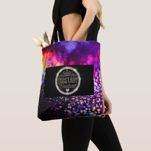 Boss Lady Couture All-Over-Print Schoudertas Draagtas