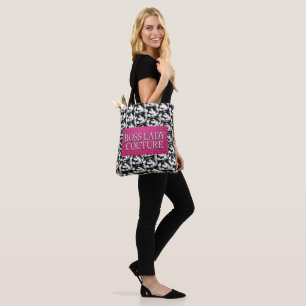 Boss Lady Couture All-Over-Print Schoudertas Draagtas