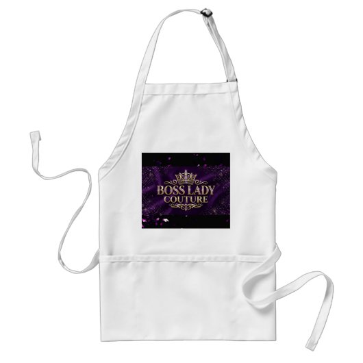 Boss Lady Couture Standaard Schort (Voorkant)