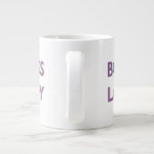 Boss Lady Extra Grote Beker (Achterkant)