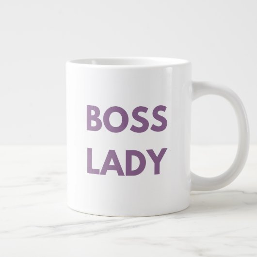 Boss Lady Extra Grote Beker (Rechts)