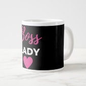 Boss Lady Extra Grote Beker (Voorkant rechts)