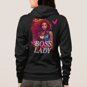 Boss Lady Fire Hoodie