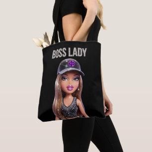 Boss Lady Glam Doll All-Over-Print Schoudertas Draagtas