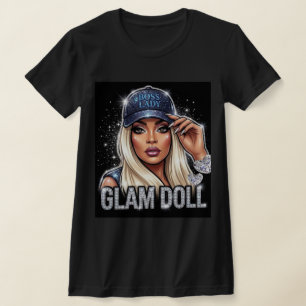 Boss Lady Glam Doll Diamonds T-shirt