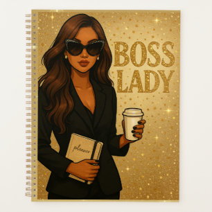 Boss Lady Goud Schittering Planner