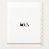 Boss Lady Line Art Typographie 2021 Accueil Affair (Dos)