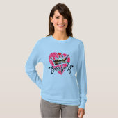 Boss Lady Long Hoeve T-shirt (Voorkant volledig)