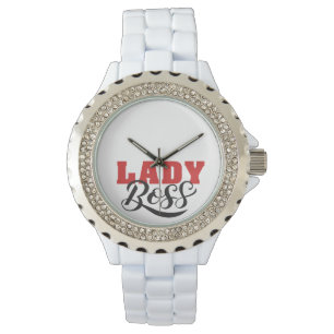Boss Lady Mentaliteit – Krachtige Vrouwelijke Cita Horloge