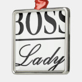 BOSS LADY METALEN ORNAMENT (Links)