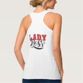 Boss Lady Mindset – Powerful Women Quote Design Tanktop (Achterkant)