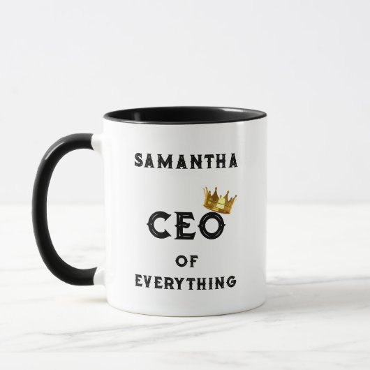 Boss Lady Mug (Gauche)