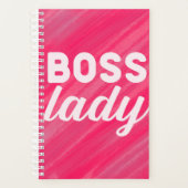 Boss Lady - planificateur - rose chaud - (Devant)