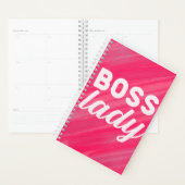Boss Lady - planner - hot roze - (Display)
