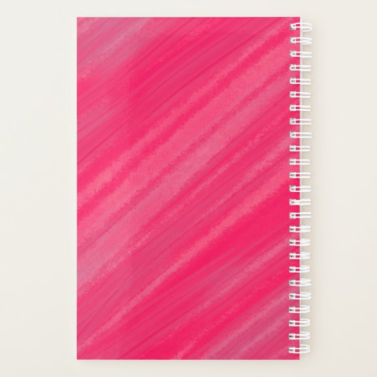 Boss Lady - planner - hot roze - (Achterkant)