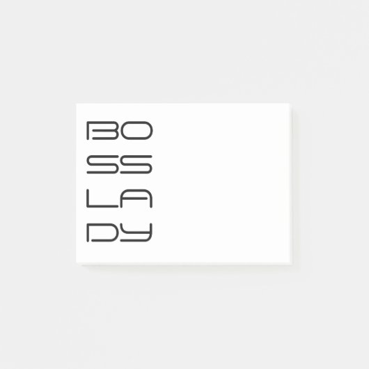Boss Lady Post-it® Notes (Voorkant)
