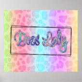 Boss Lady Poster (Voorkant)