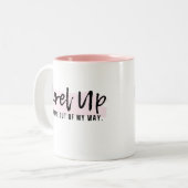 Boss Lady Rose Mug Positif - Niveau vers le haut (Devant gauche)