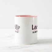 Boss Lady Rose Mug Positif - Niveau vers le haut (Centre)
