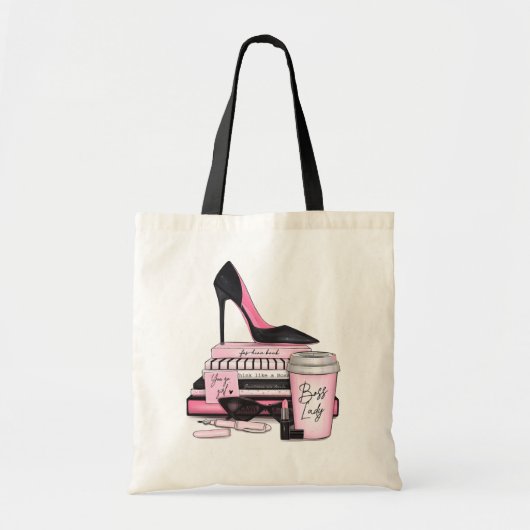 Boss Lady Schoenen Tote Bag (Voorkant)