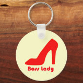 Boss Lady Sleutelhanger (Voorkant)