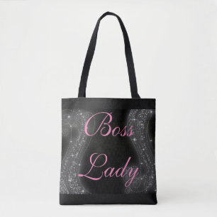 Boss Lady Sparkle Tote Bag