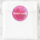 Boss Lady Sticker - Feministische Sticker, Funny P (Tas)