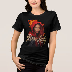 Boss Lady T-Shirt Tri-Blend T-shirt
