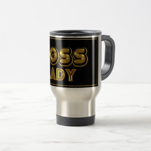 Boss Lady Travel Mug (Devant droit)