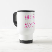 Boss Lady Travel Mug Reisbeker (Voorkant links)