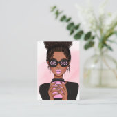 Boss Lady Visitekaartje (Staand voorkant)