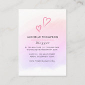 Boss Lady Visitekaartje (Achterkant)